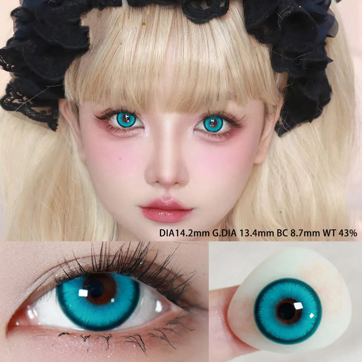 1 day disposable color contact lenses  KF83862