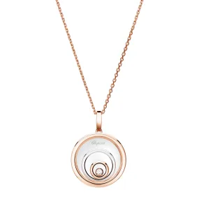 18ct Rose and White Gold Happy Spirit Pendant.