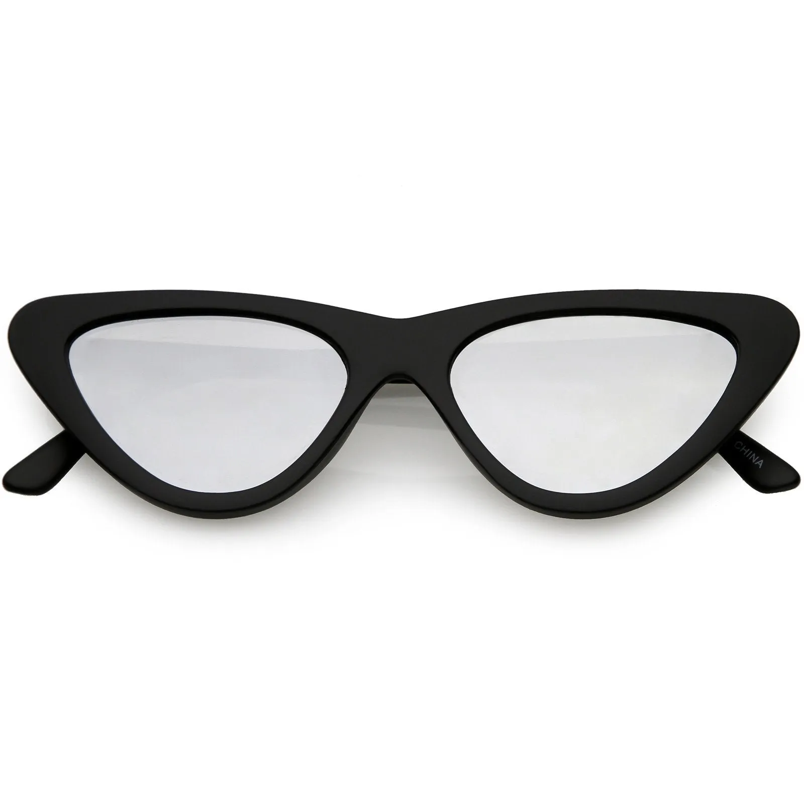 1990's Retro Narrow Cat Eye Sunglasses