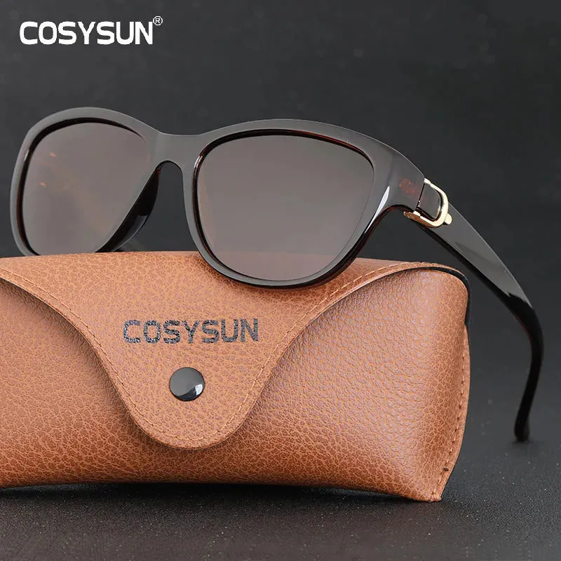 2021 Luxury Designer Women Sunglasses Polarized Cat Eye Lady Elegant Sun Glasses Female Driving Eyew