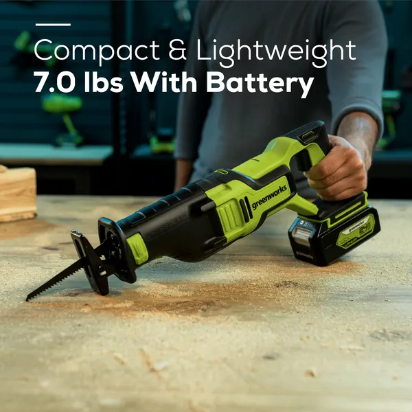 24V Brushless Impact Driver & 1-1/8" Recip Saw Combo Kit w/ (2) 2.0Ah Batteries & Charger