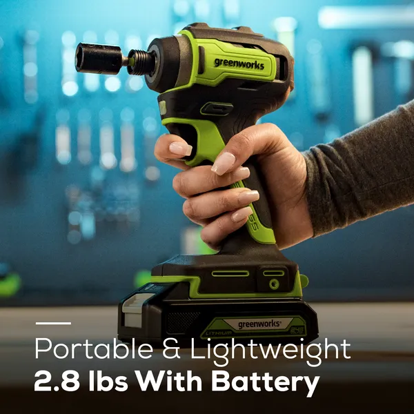 24V Brushless Impact Driver & 1-1/8" Recip Saw Combo Kit w/ (2) 2.0Ah Batteries & Charger