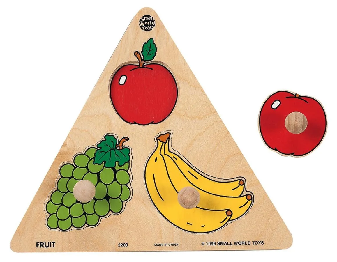 3-pc Fruit Puzzle