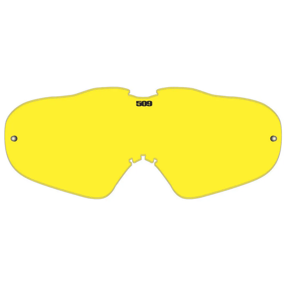 509 509-MX-PROLEN-YL Dirt Pro Goggle Lens Offroad MotoX Anti-Fog Anti-Scratch Gear Yellow