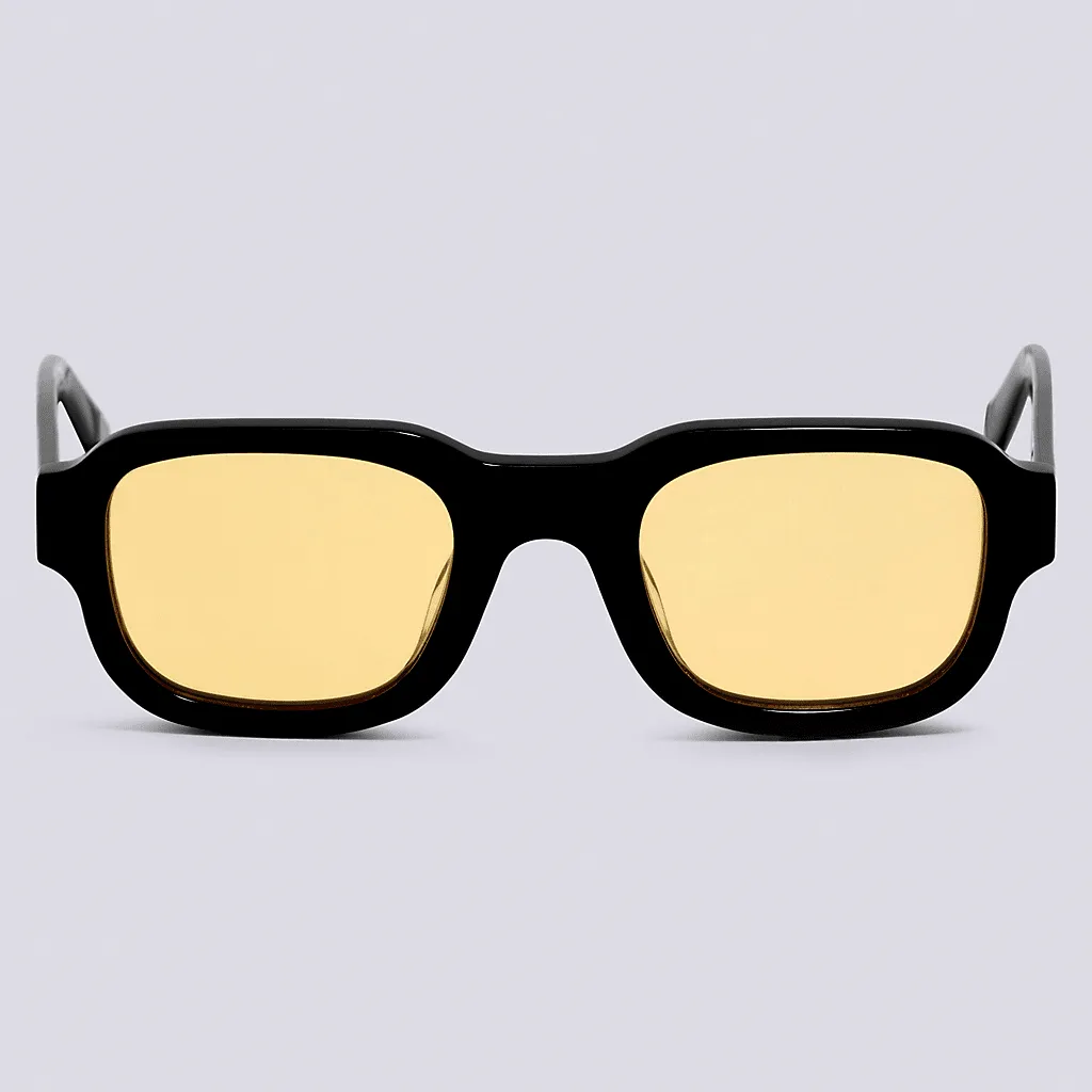 66 sunglasses - Black / Yarrow