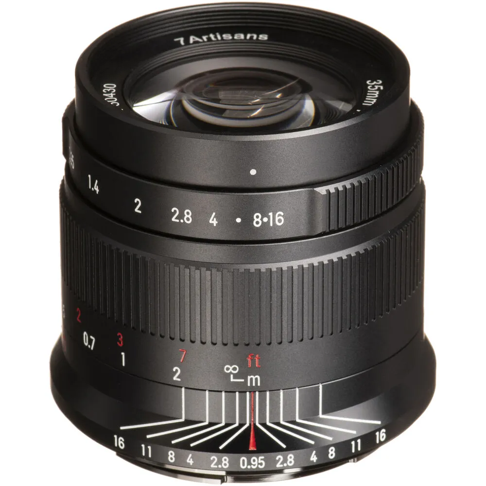 7Artisans Photoelectric 35mm f/0.95 Lens for Nikon Z-Mount - Black