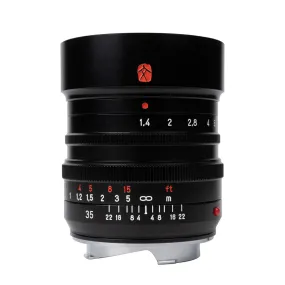 7Artisans Photoelectric 35mm f/1.4 Lens for Leica M-Mount - Black