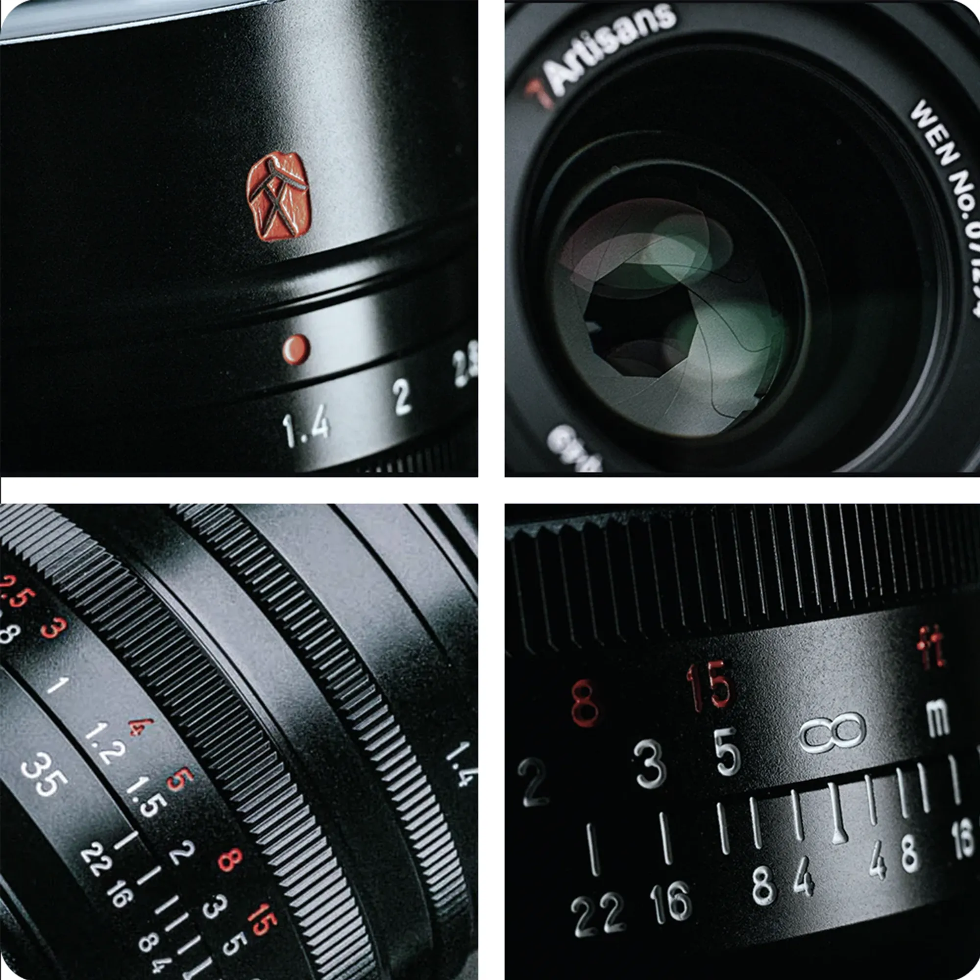 7Artisans Photoelectric 35mm f/1.4 Lens for Leica M-Mount - Black