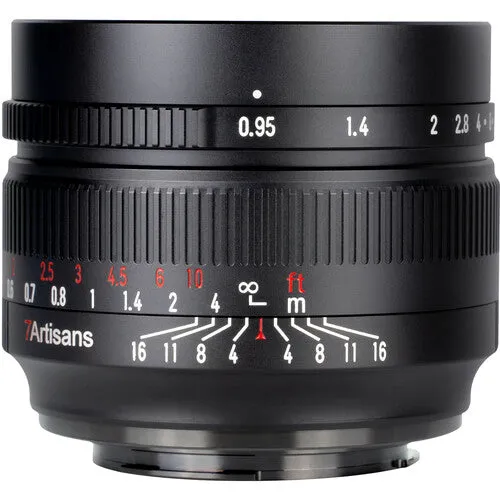 7Artisans Photoelectric 50mm f/0.95 Lens for Sony E-Mount