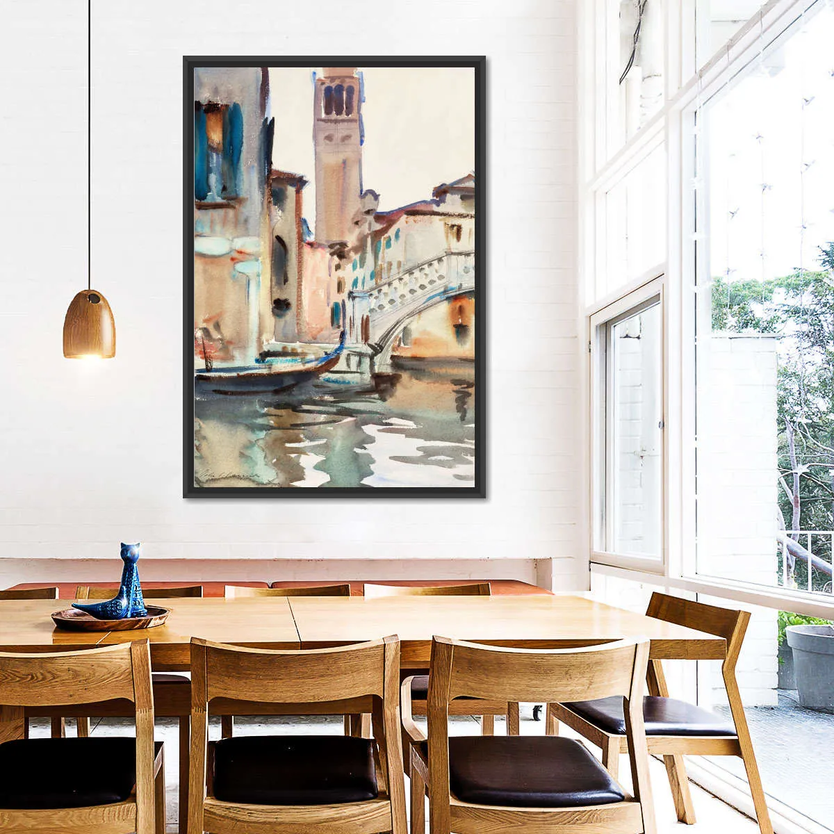 A Bridge And Campanile Venice 1902-1904 Wall Art