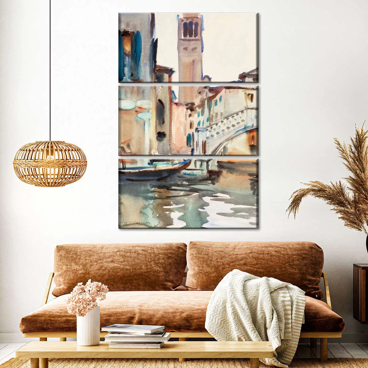 A Bridge And Campanile Venice 1902-1904 Wall Art