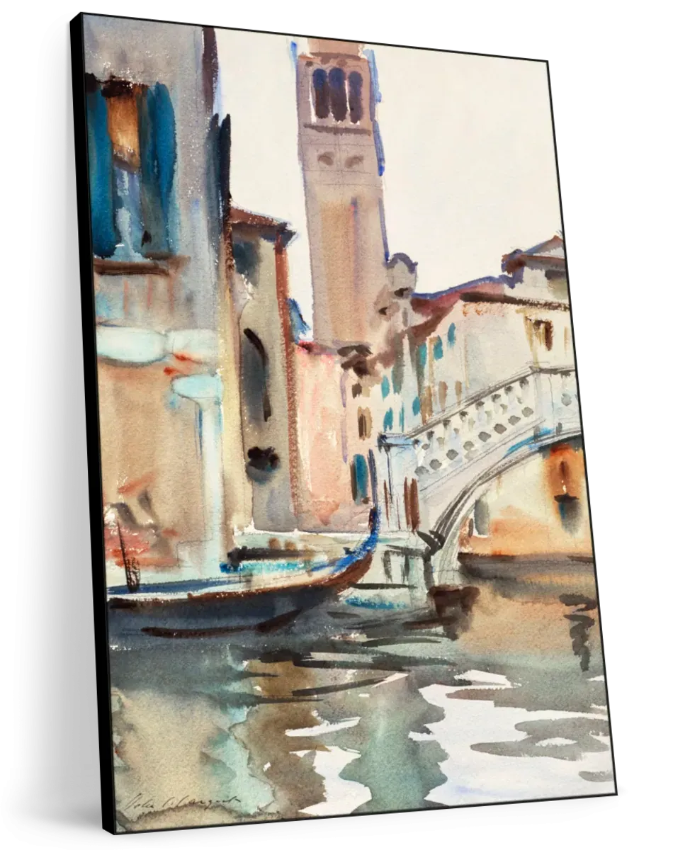 A Bridge And Campanile Venice 1902-1904 Wall Art