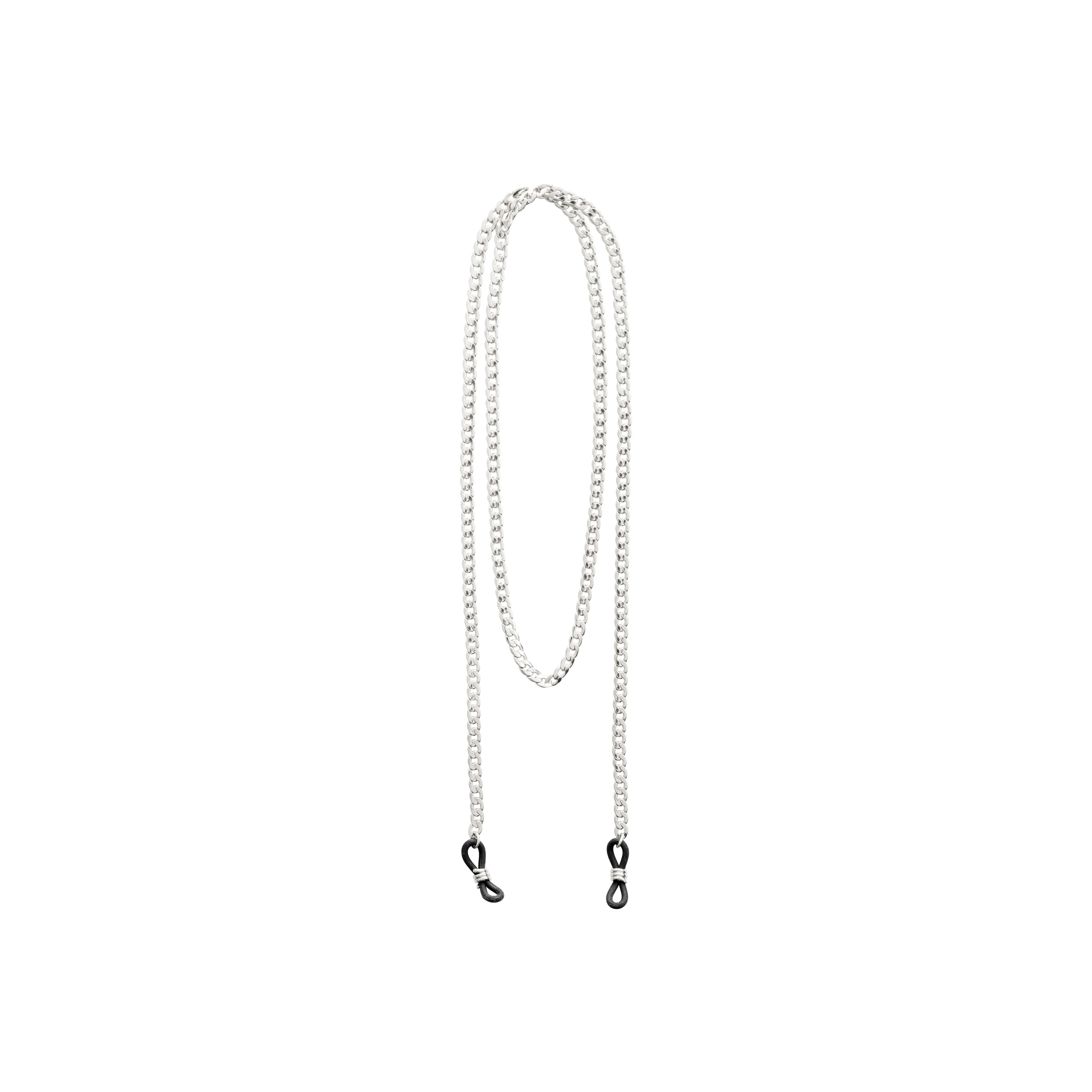 AJA curb chain for sunglasses silver-plated