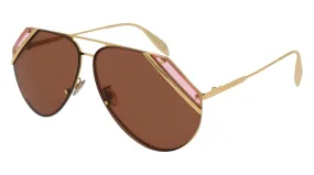 Alexander McQueen Amq Edge AM0092S Sunglasses