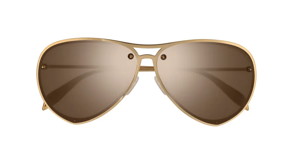 Alexander McQueen Amq Edge AM0102S Sunglasses