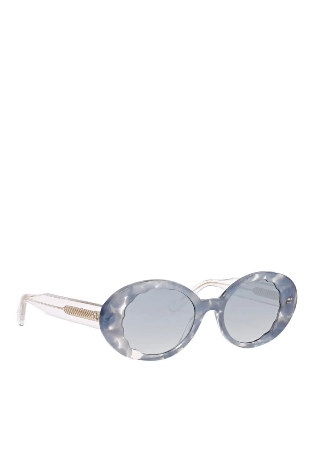 Alixe Opaline Mirrored Acetate Sunglasses