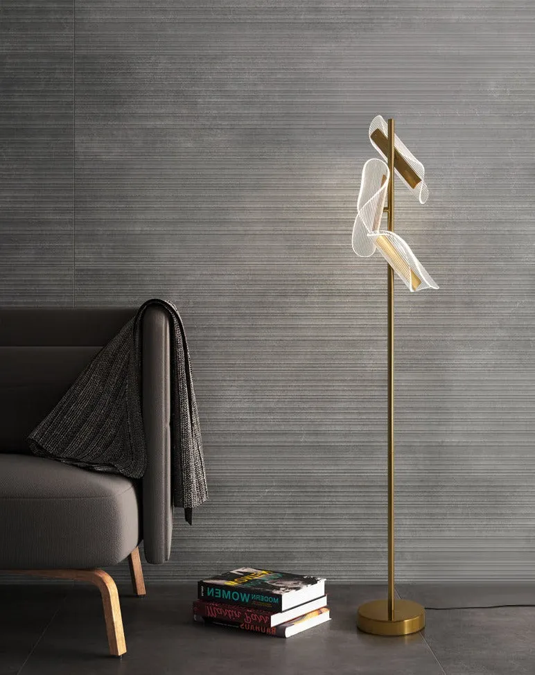 Ambrose Gold Floor Lamp