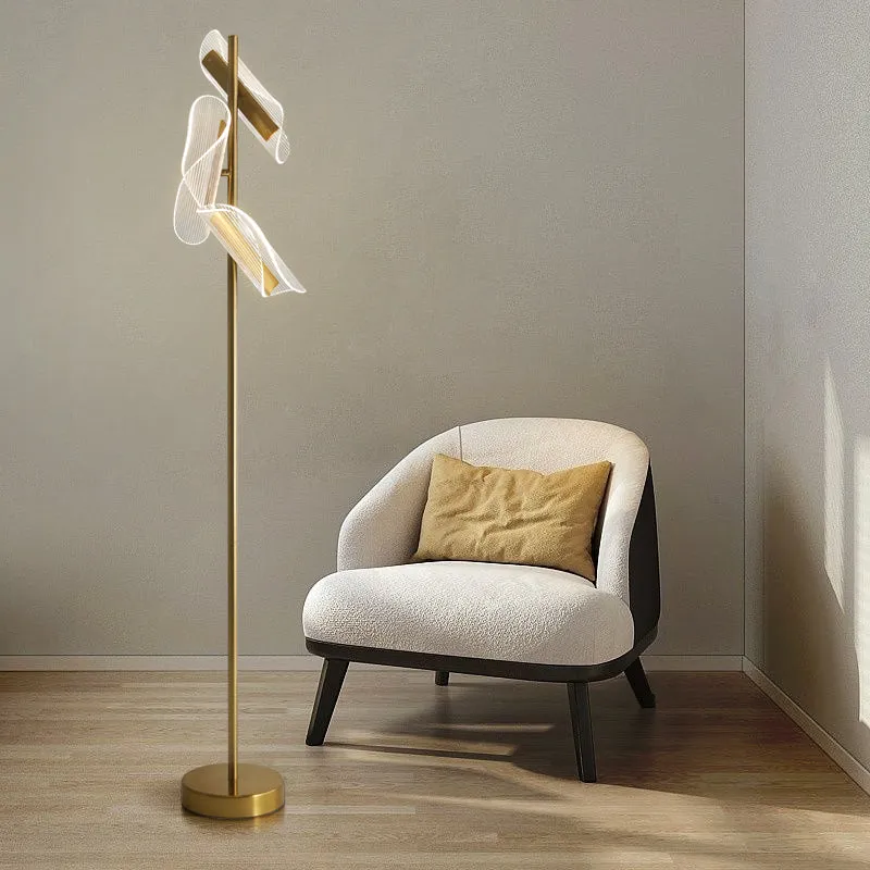 Ambrose Gold Floor Lamp