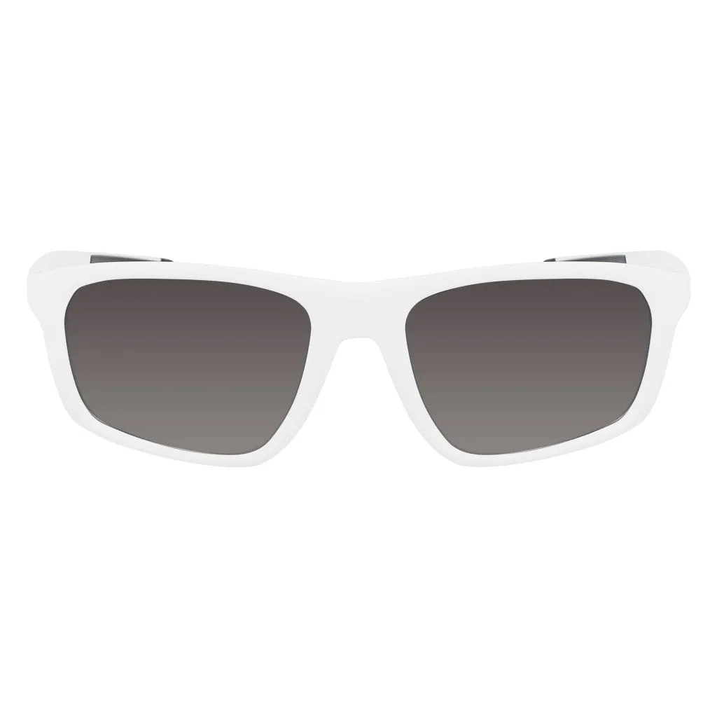 Angular Rectangle Sunglasses - Snow