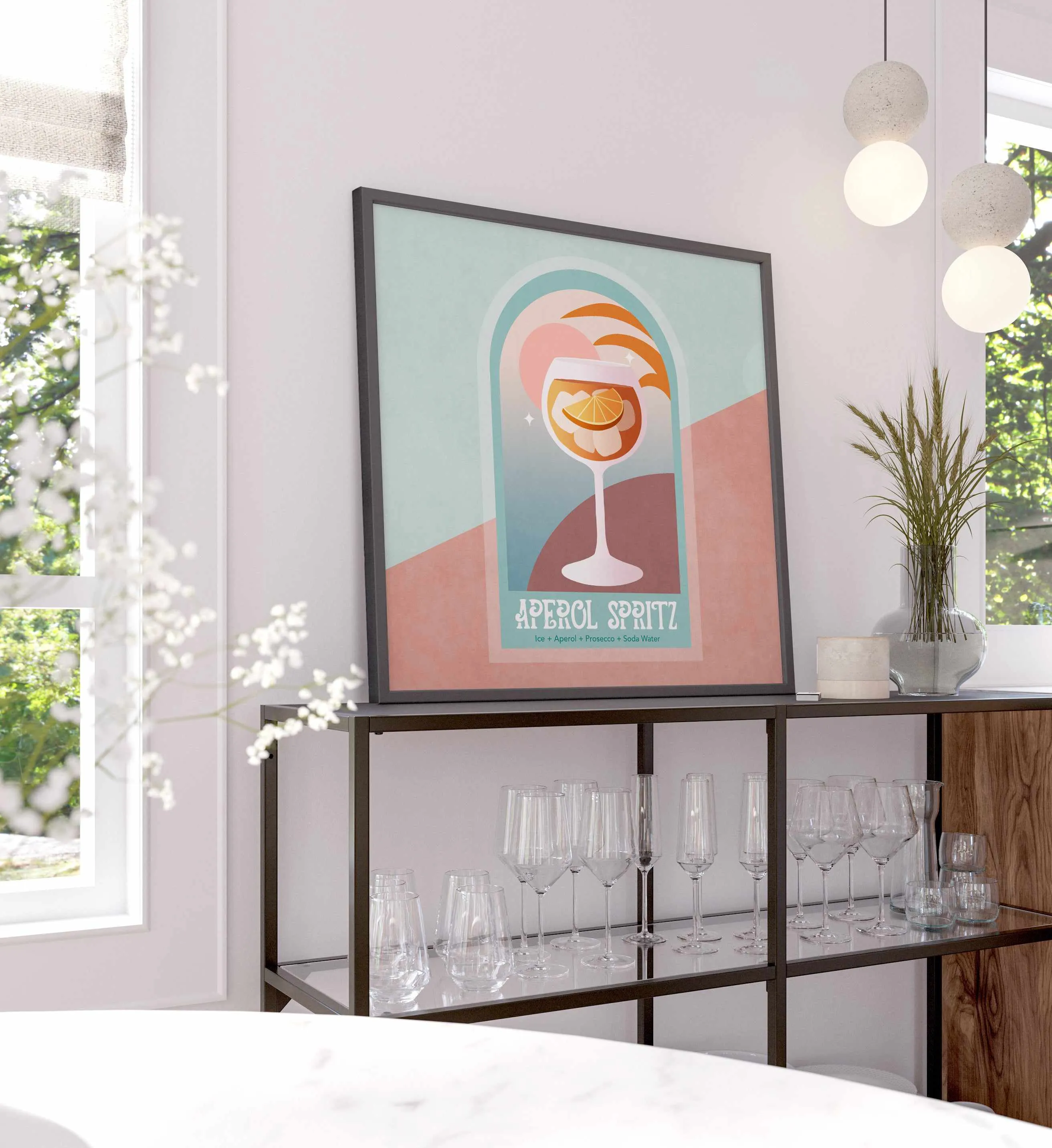 Aperol Spritz By Emel Tunaboylu | Art Print