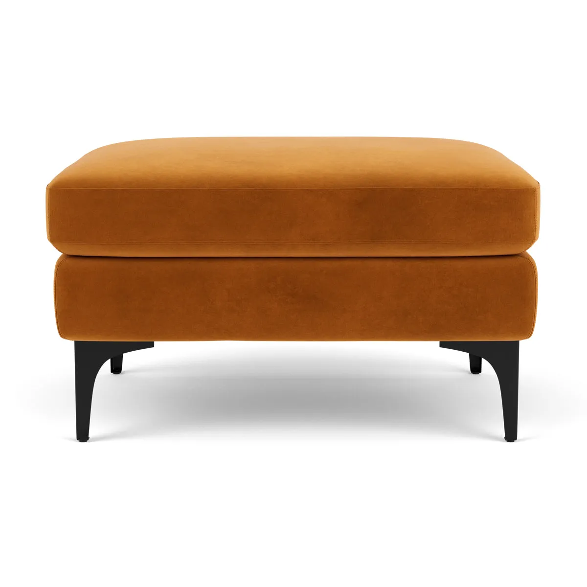 Astha Velvet Ottoman