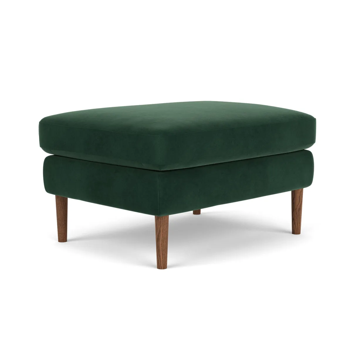 Astha Velvet Ottoman