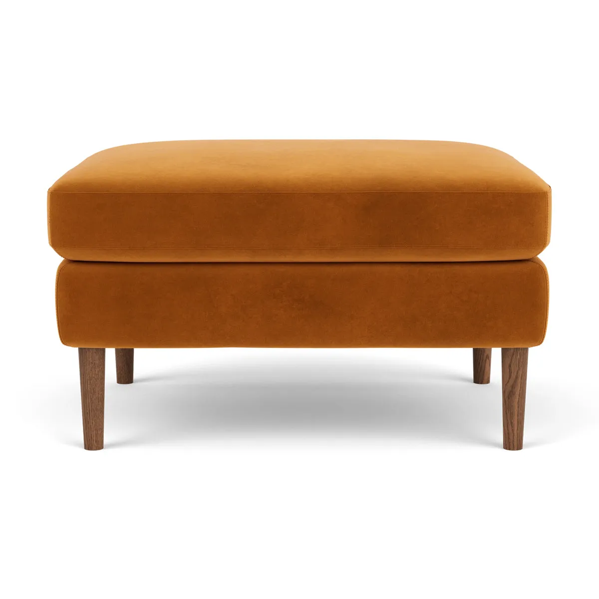 Astha Velvet Ottoman