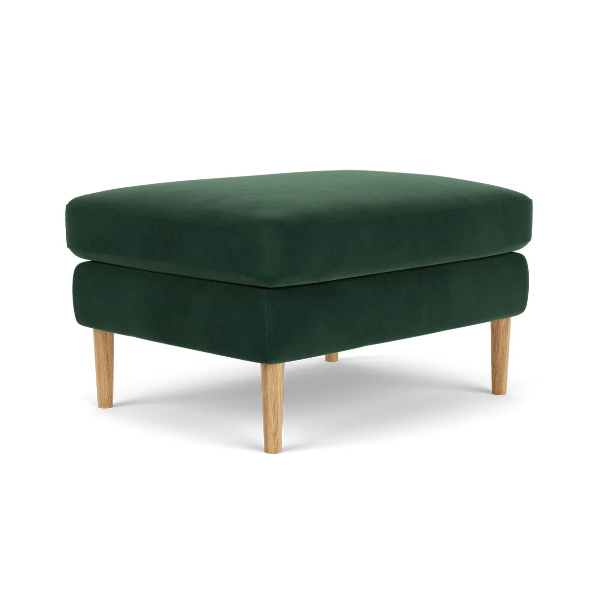 Astha Velvet Ottoman