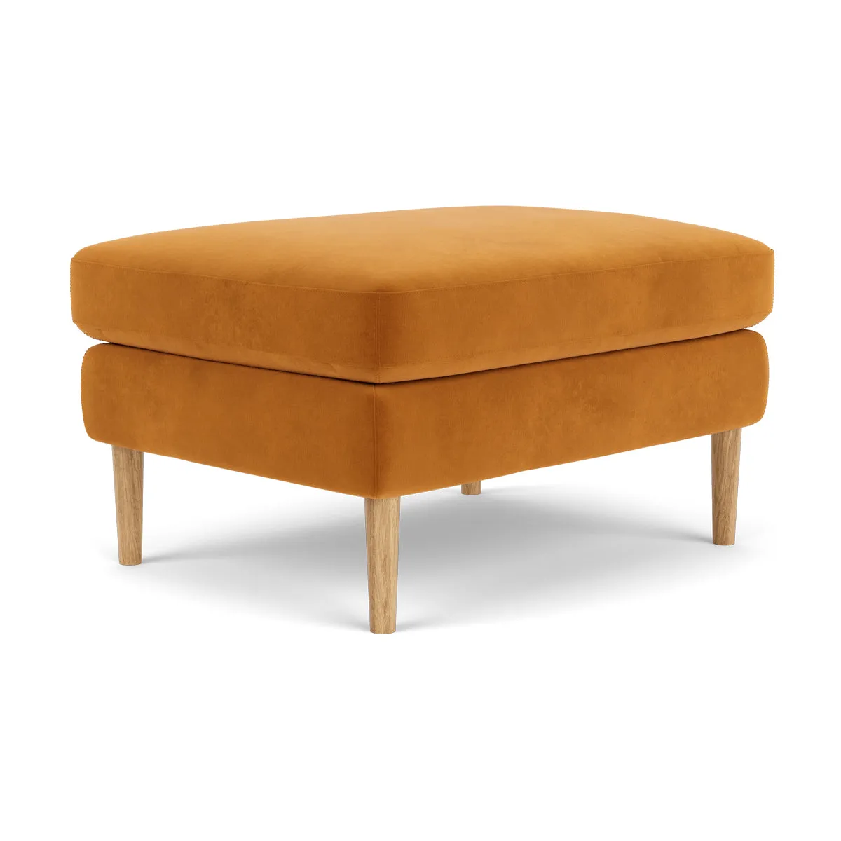 Astha Velvet Ottoman