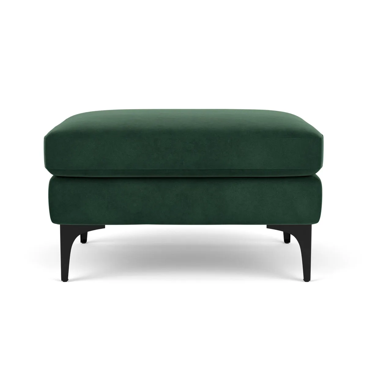 Astha Velvet Ottoman