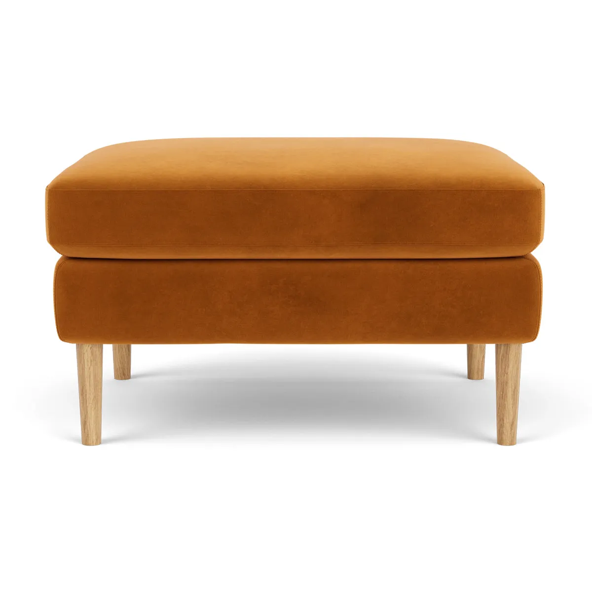 Astha Velvet Ottoman