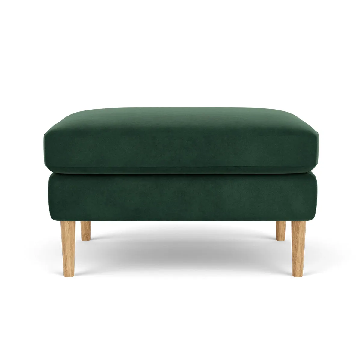 Astha Velvet Ottoman