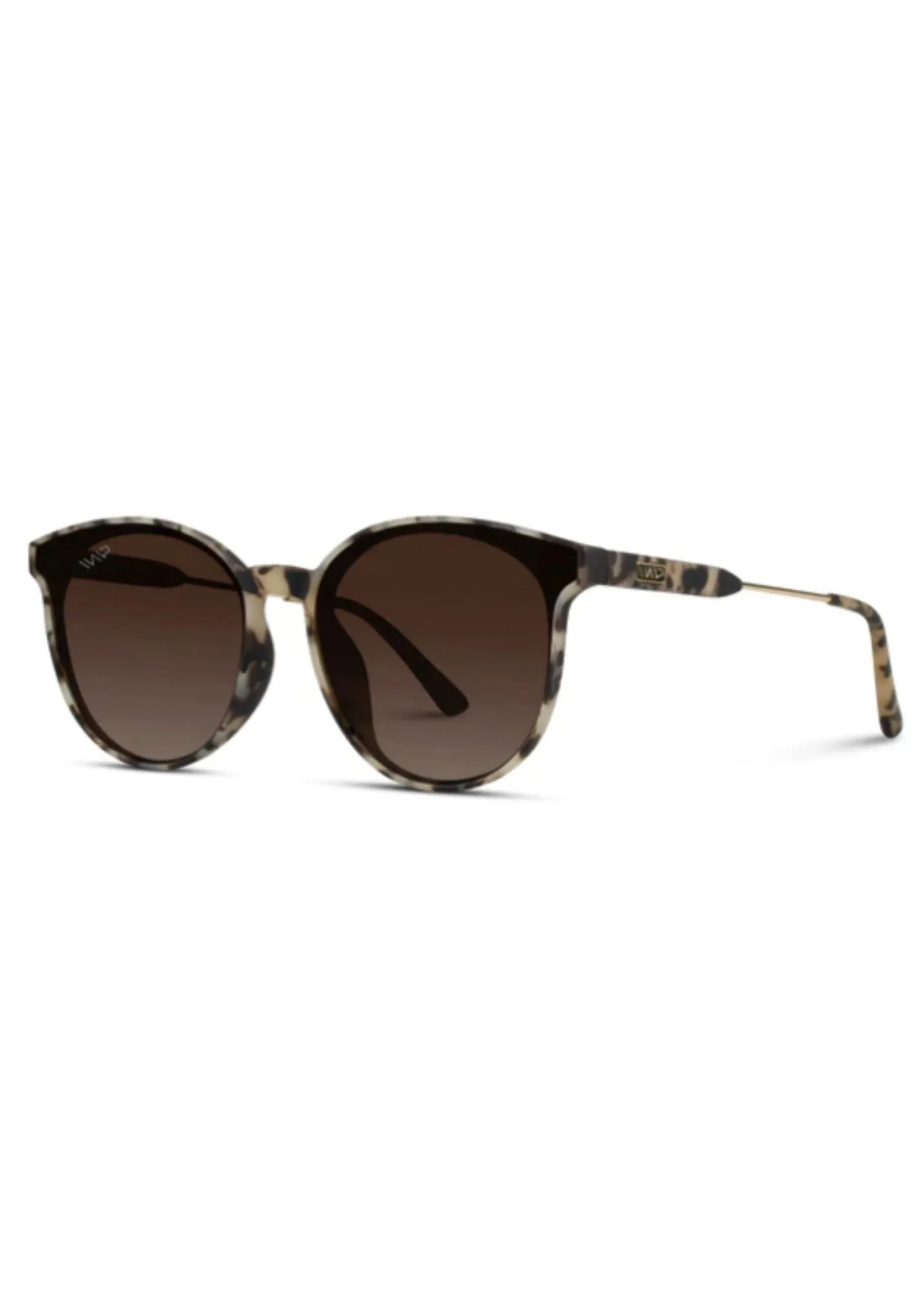 Aubrie Polarized Beige Sunglasses