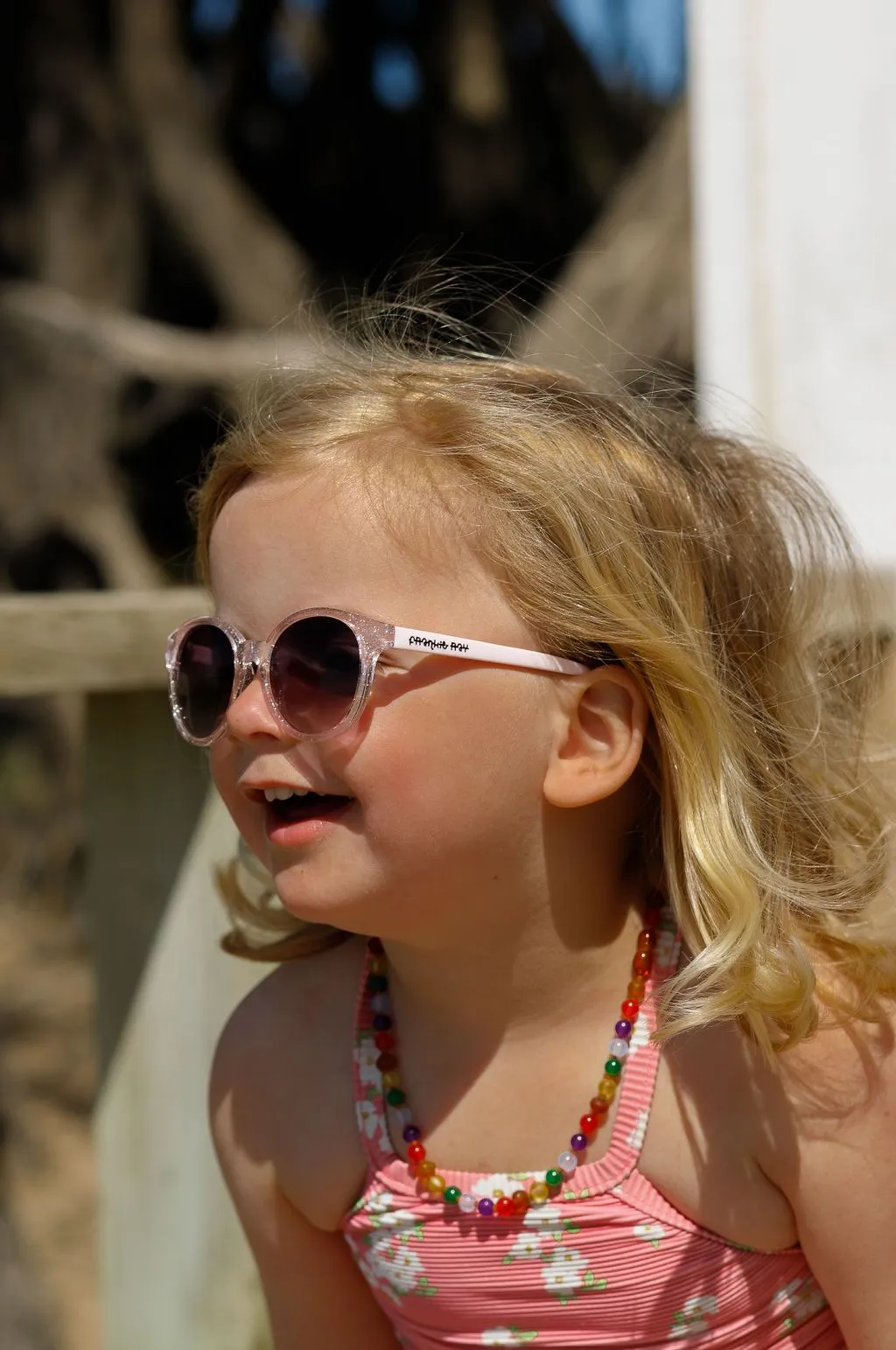 Baby Sunnies Sprinkle - Light Pink Glitter (0-3 years)