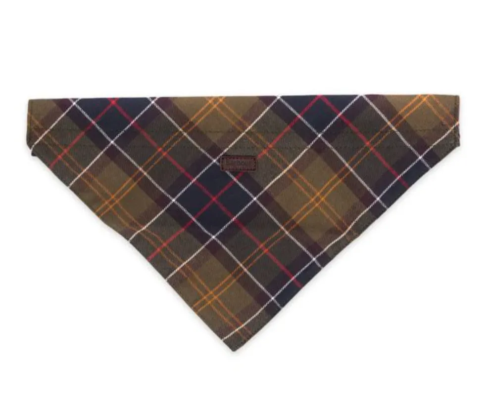 Barbour Tartan Dog Bandana