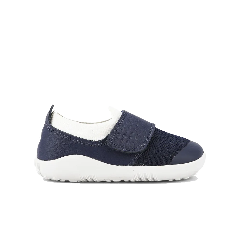 Navy & White Bobux Step-Up Dimension III Shoes - Toddler Footwear