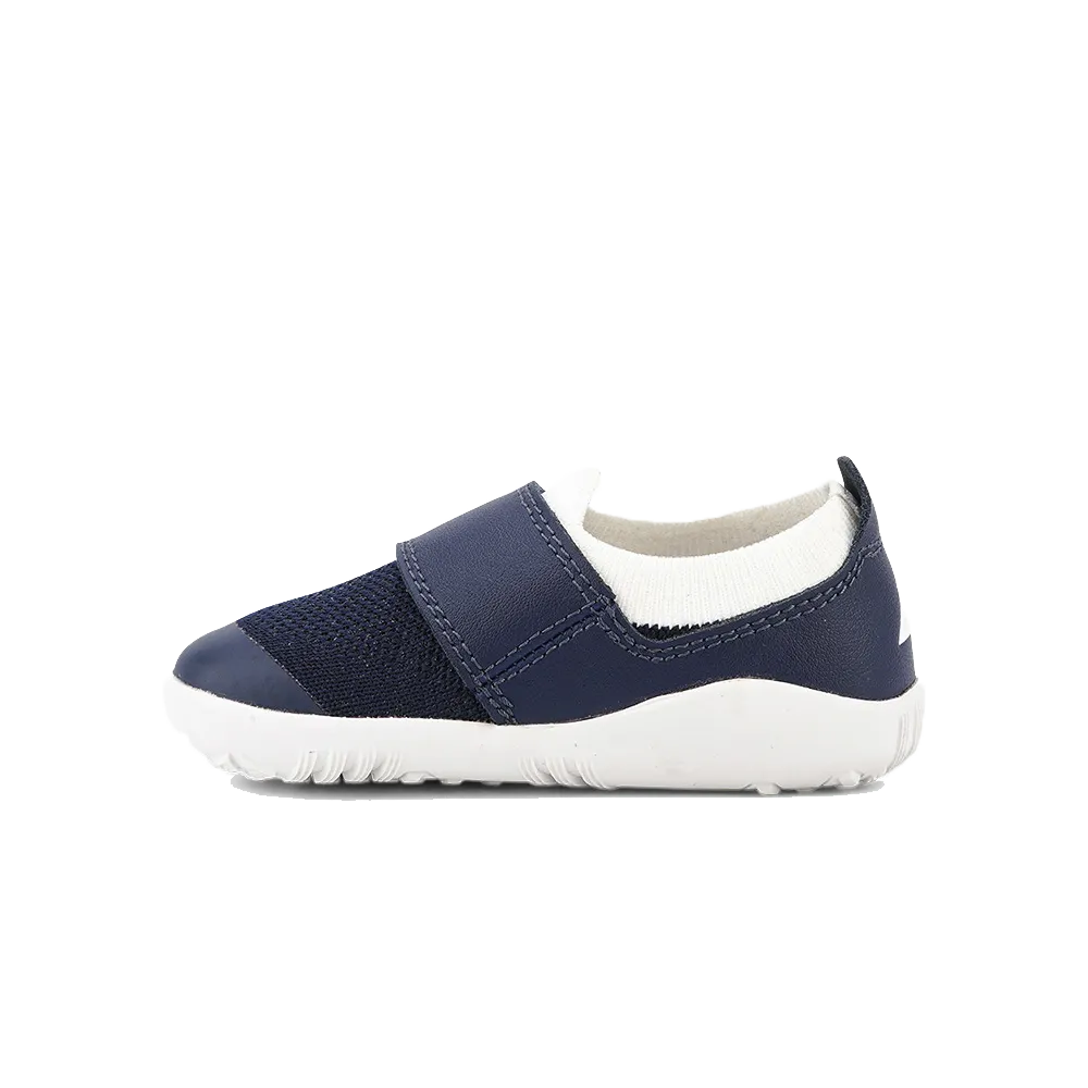 Navy & White Bobux Step-Up Dimension III Shoes - Toddler Footwear