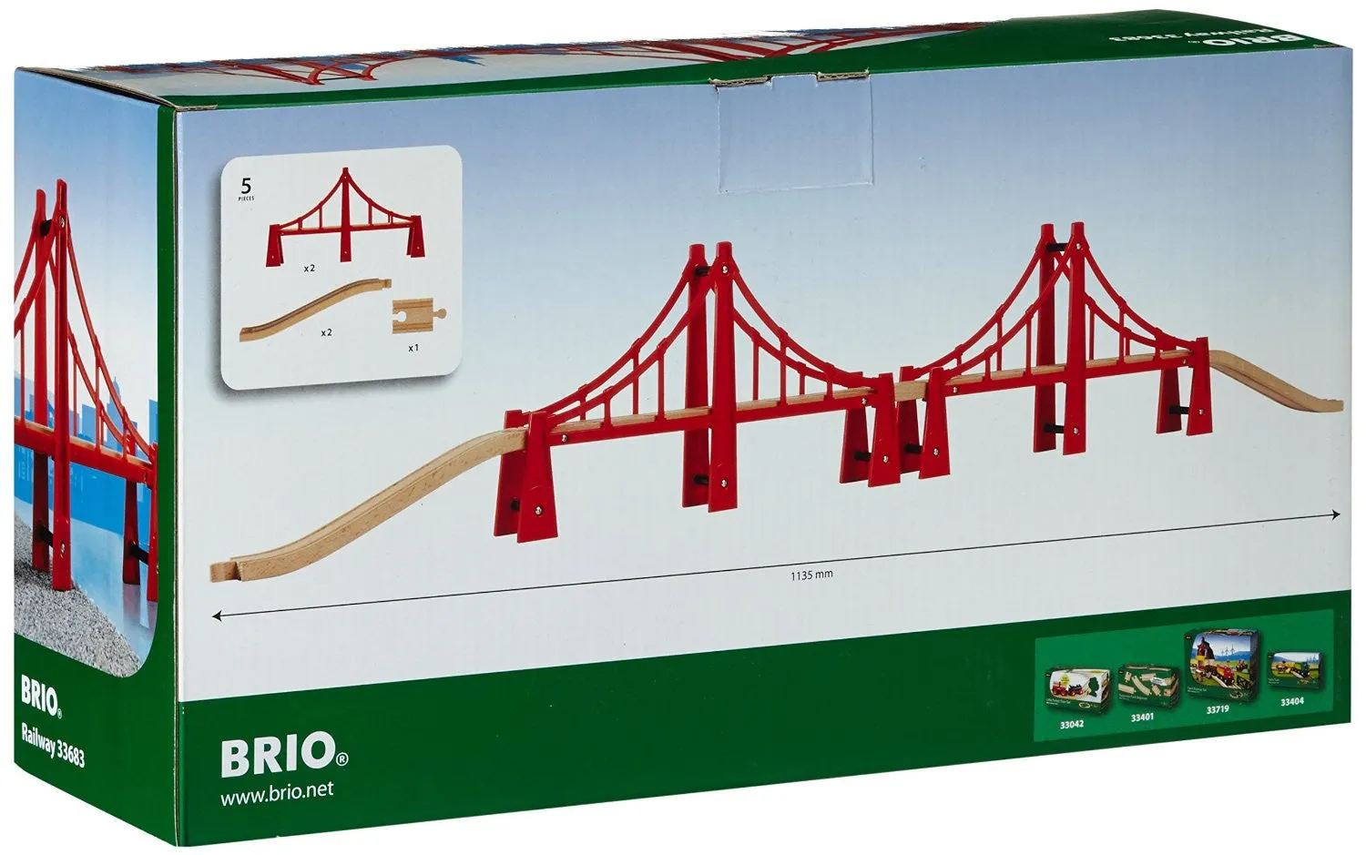 Brio - Double Suspension Bridge