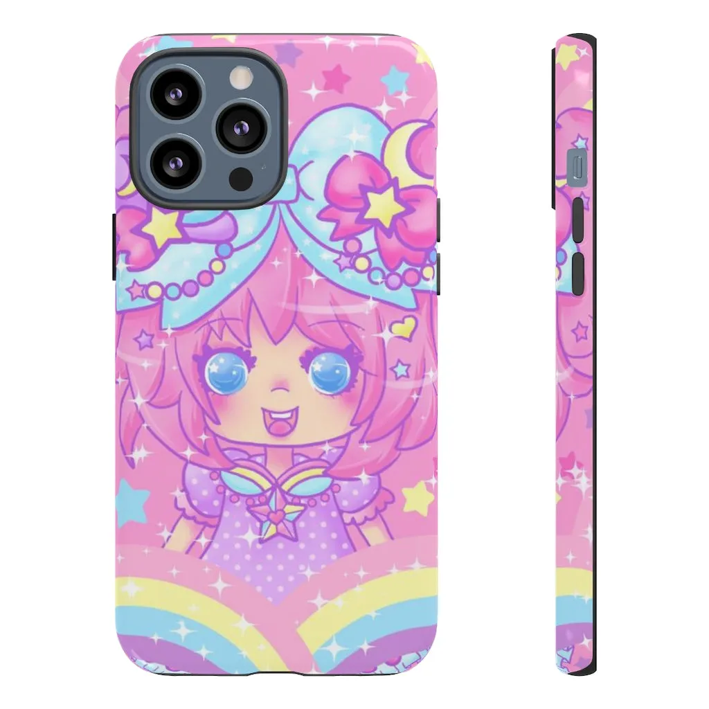 Bubbles Rainbow Land Tough Phone Case