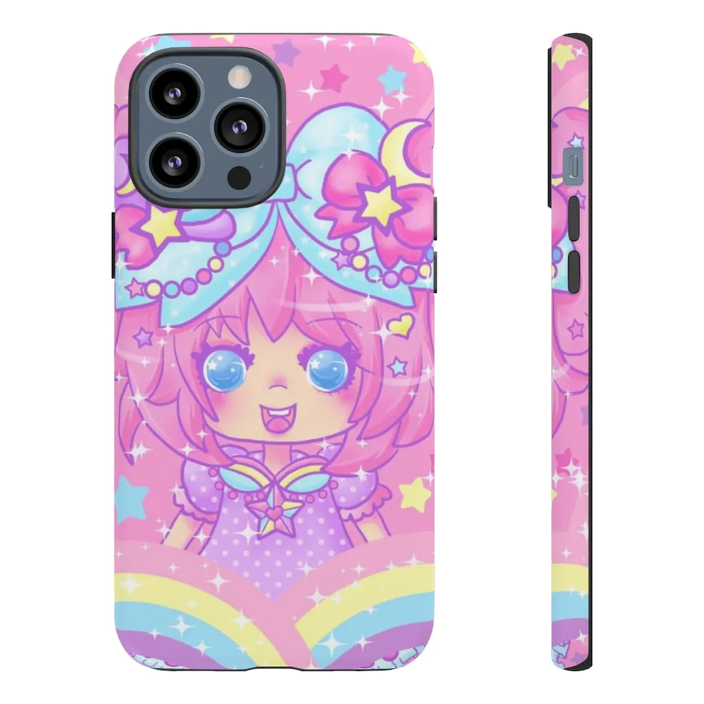 Bubbles Rainbow Land Tough Phone Case