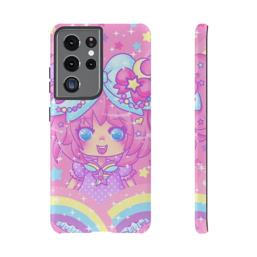 Bubbles Rainbow Land Tough Phone Case