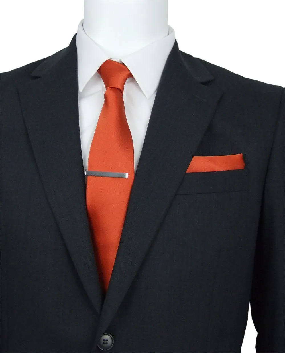 Burnt Orange Wedding Tie