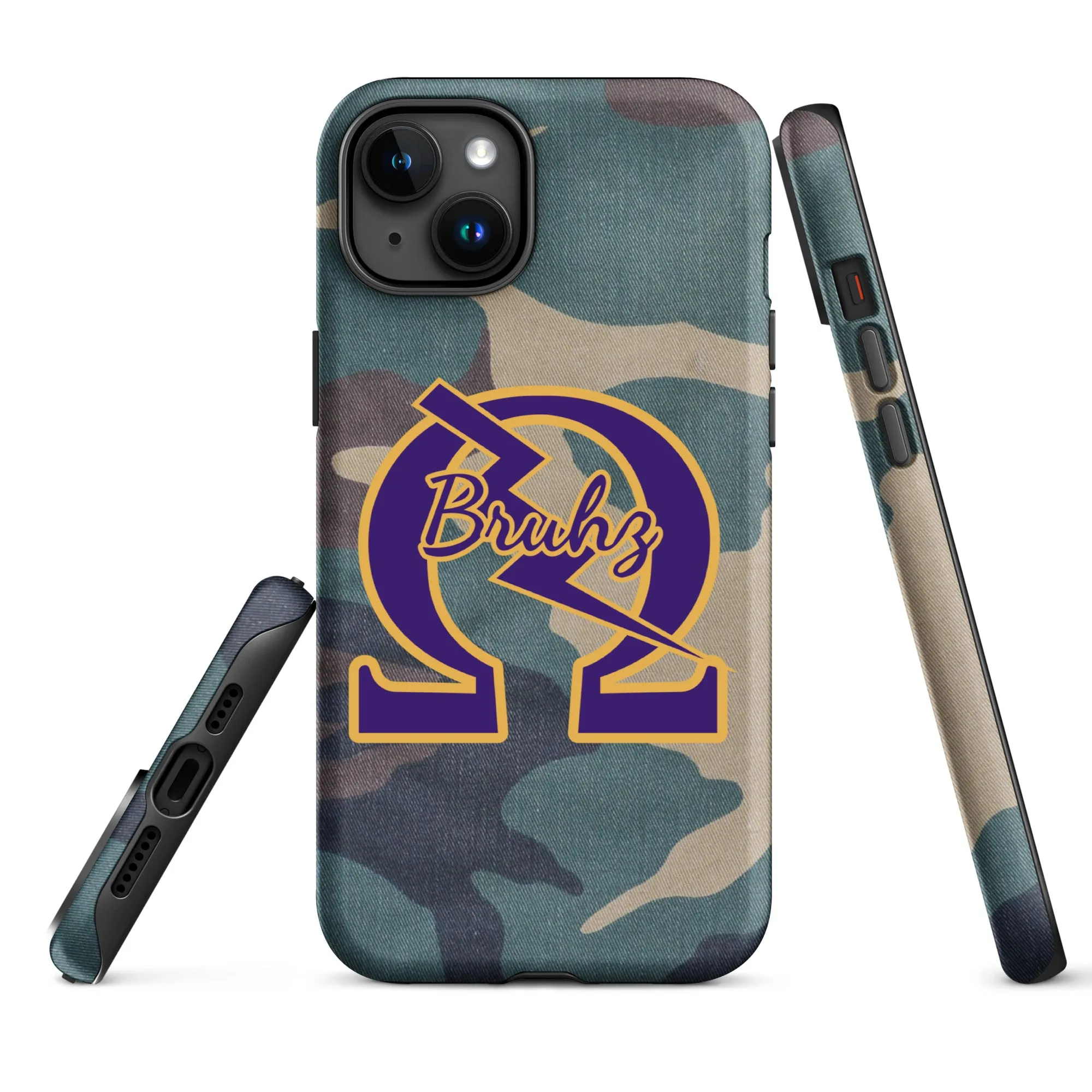 Camo Bruhz iPhone Case