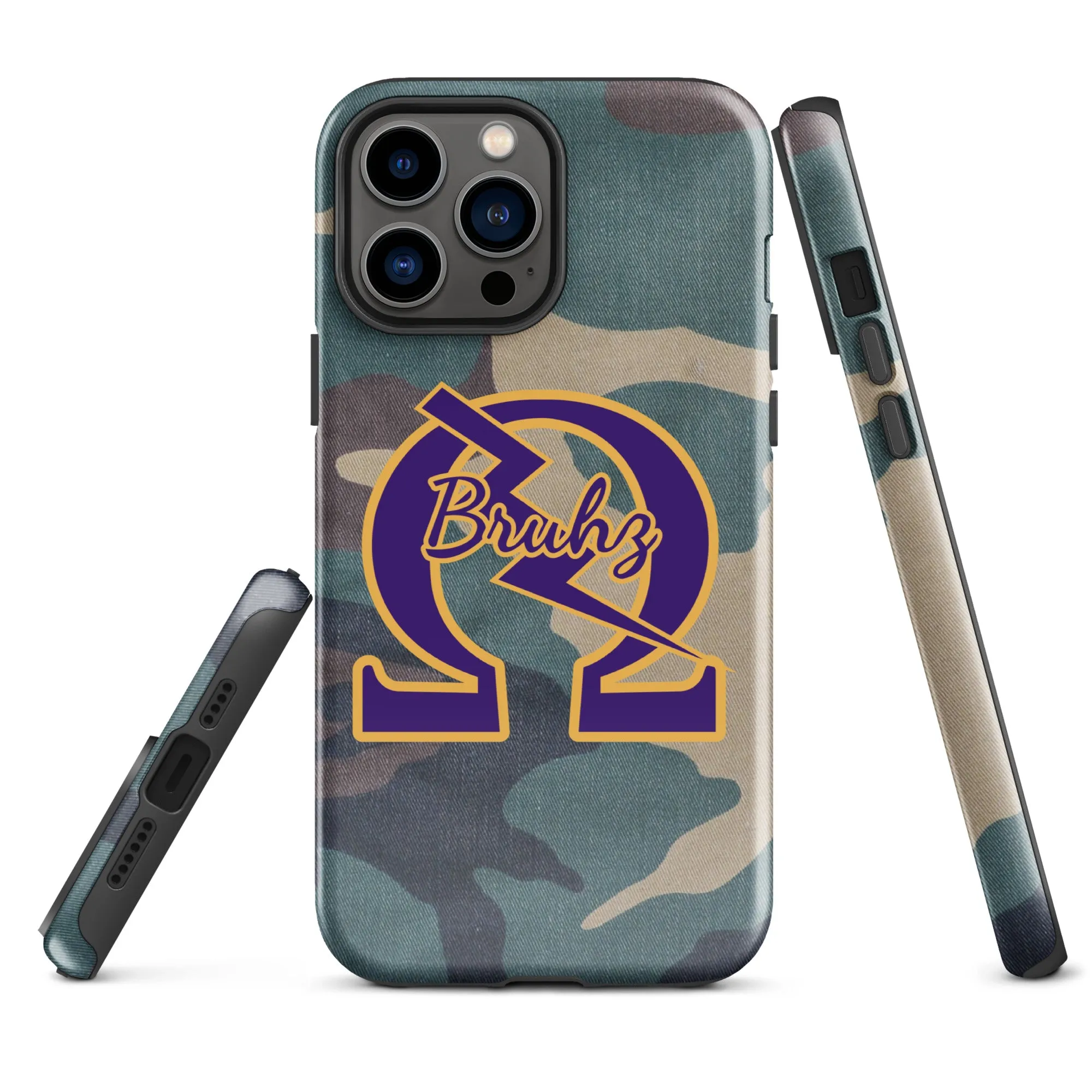 Camo Bruhz iPhone Case