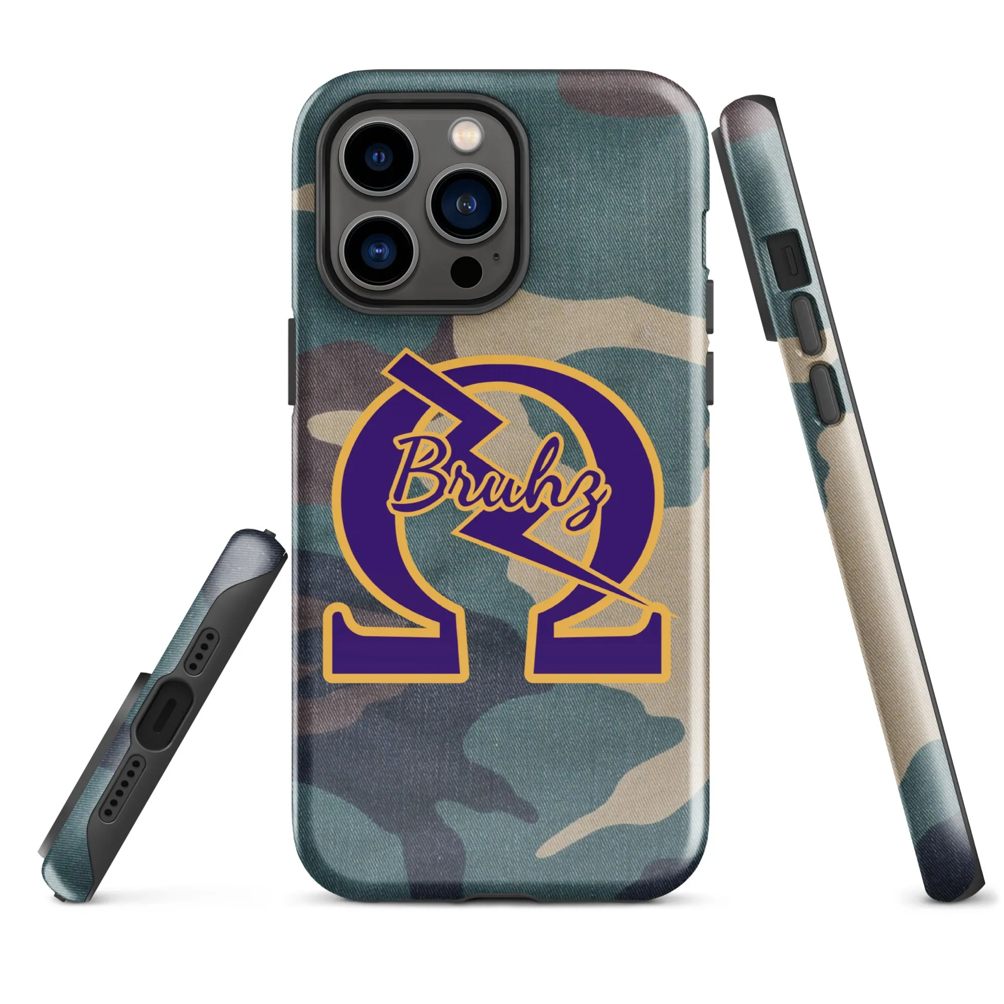 Camo Bruhz iPhone Case