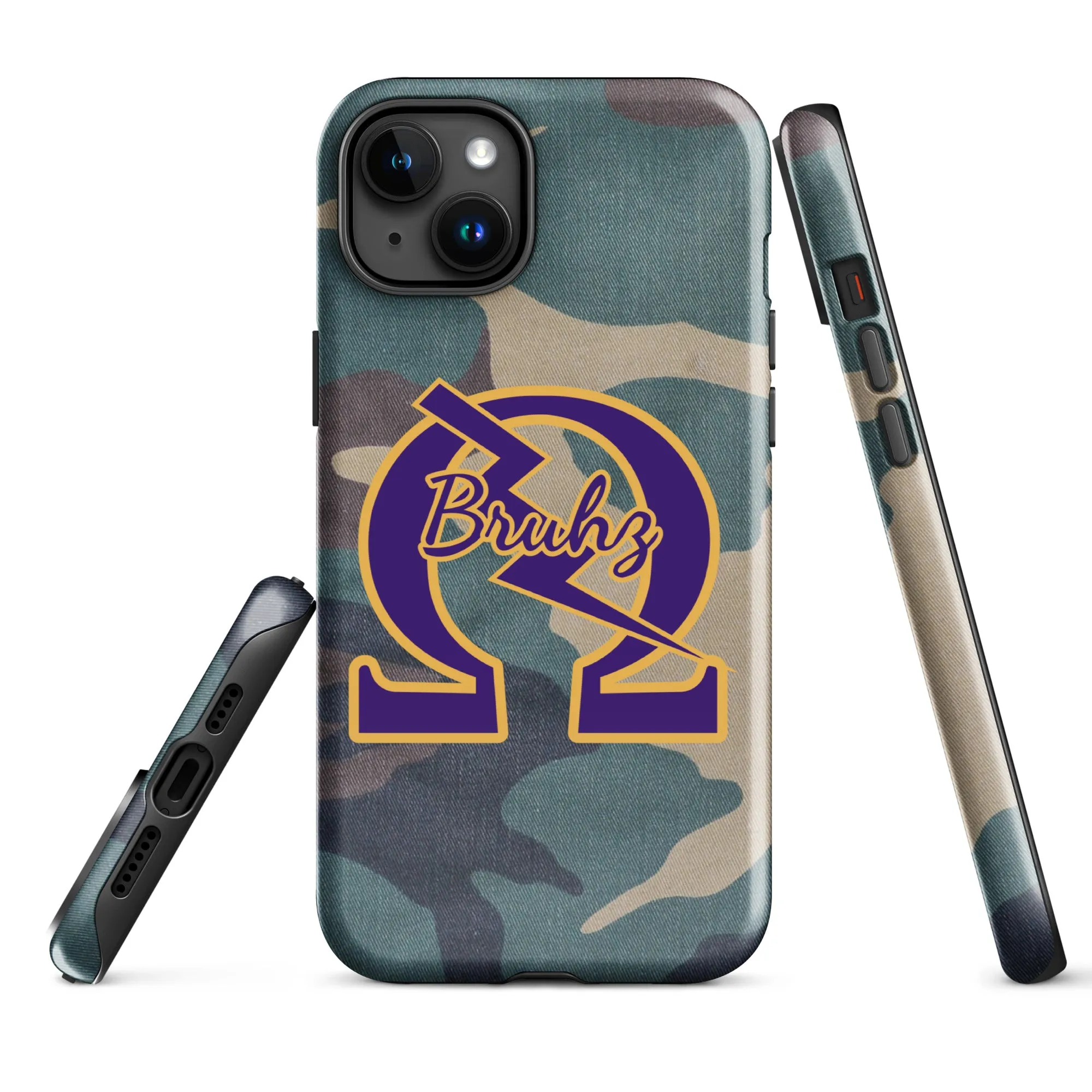 Camo Bruhz iPhone Case