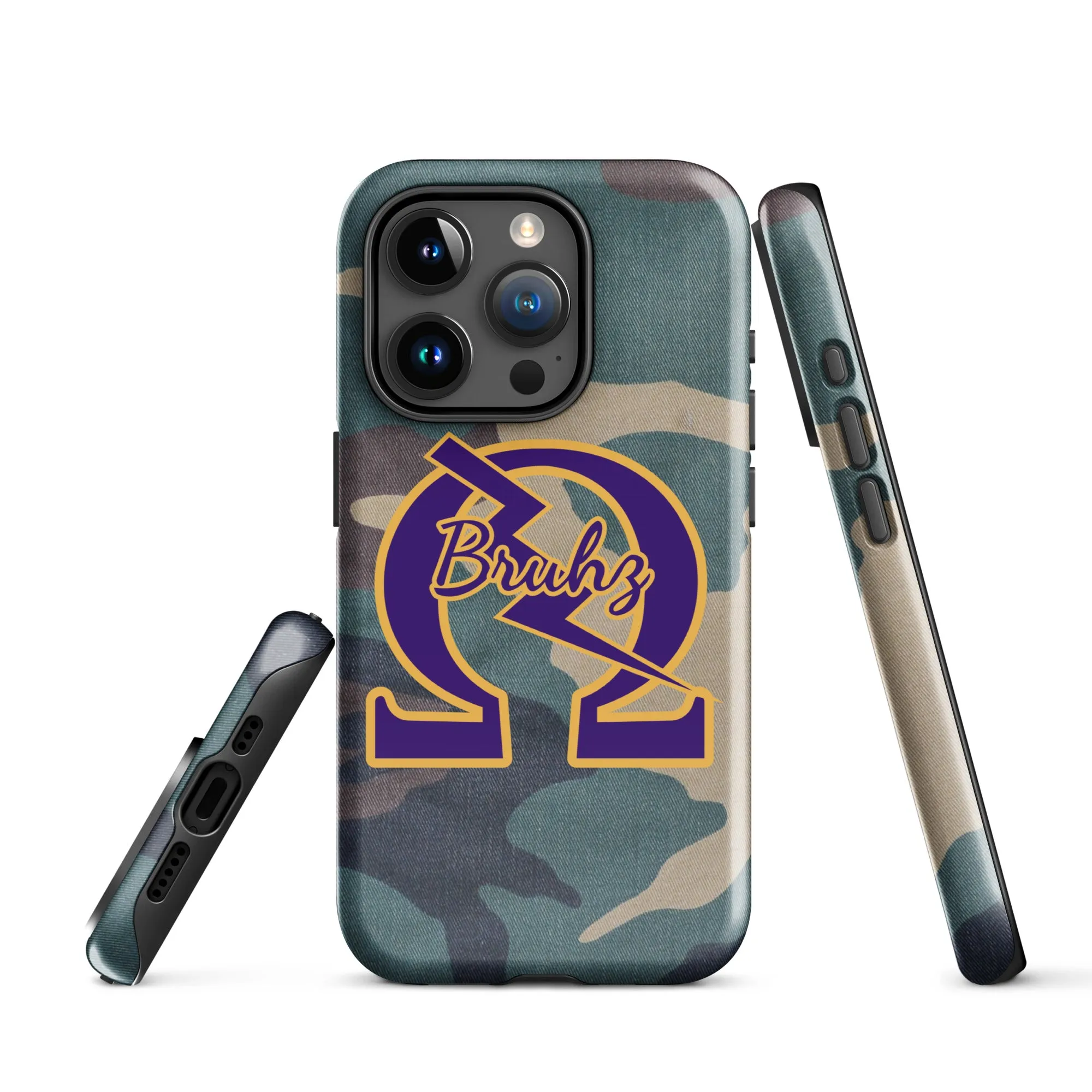 Camo Bruhz iPhone Case