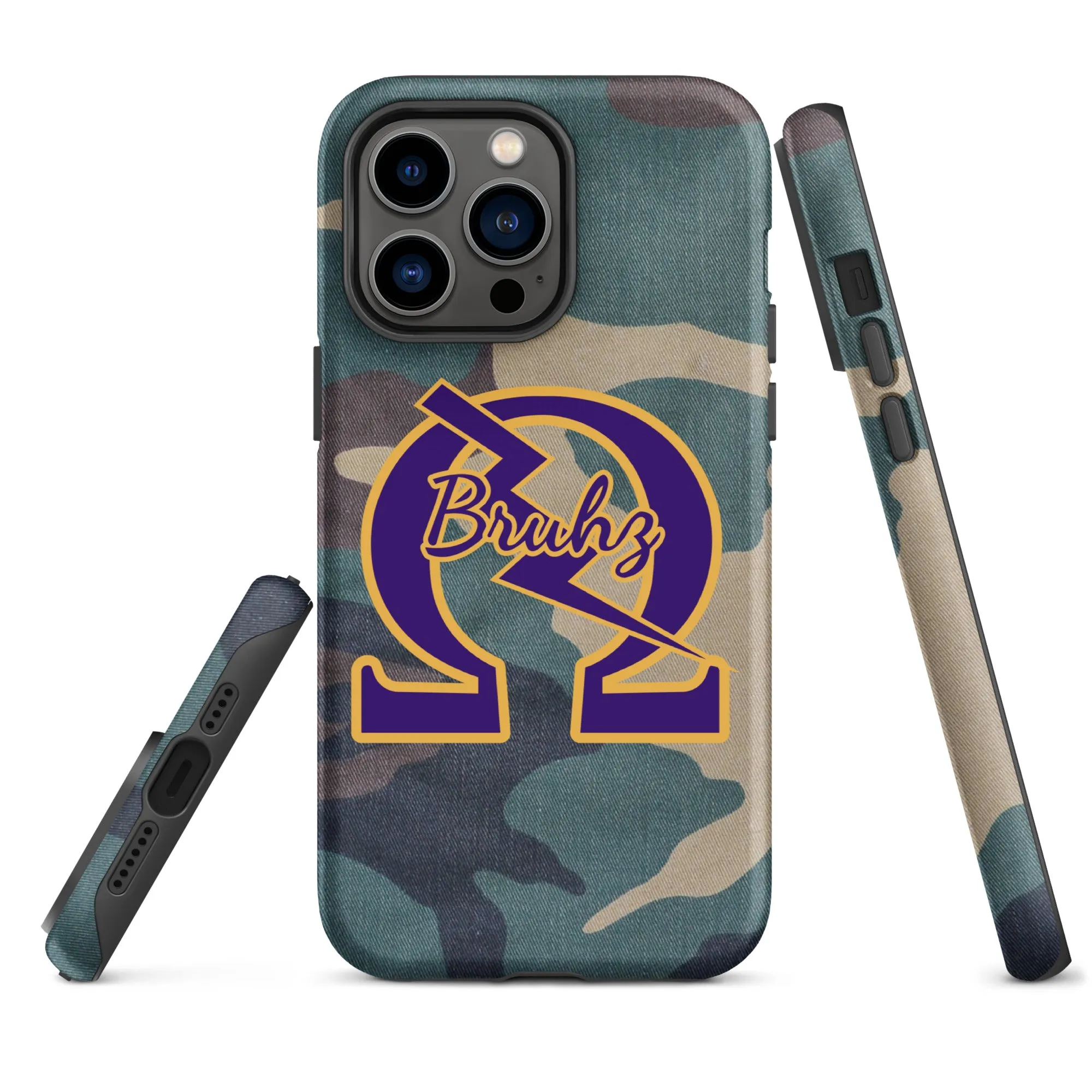 Camo Bruhz iPhone Case