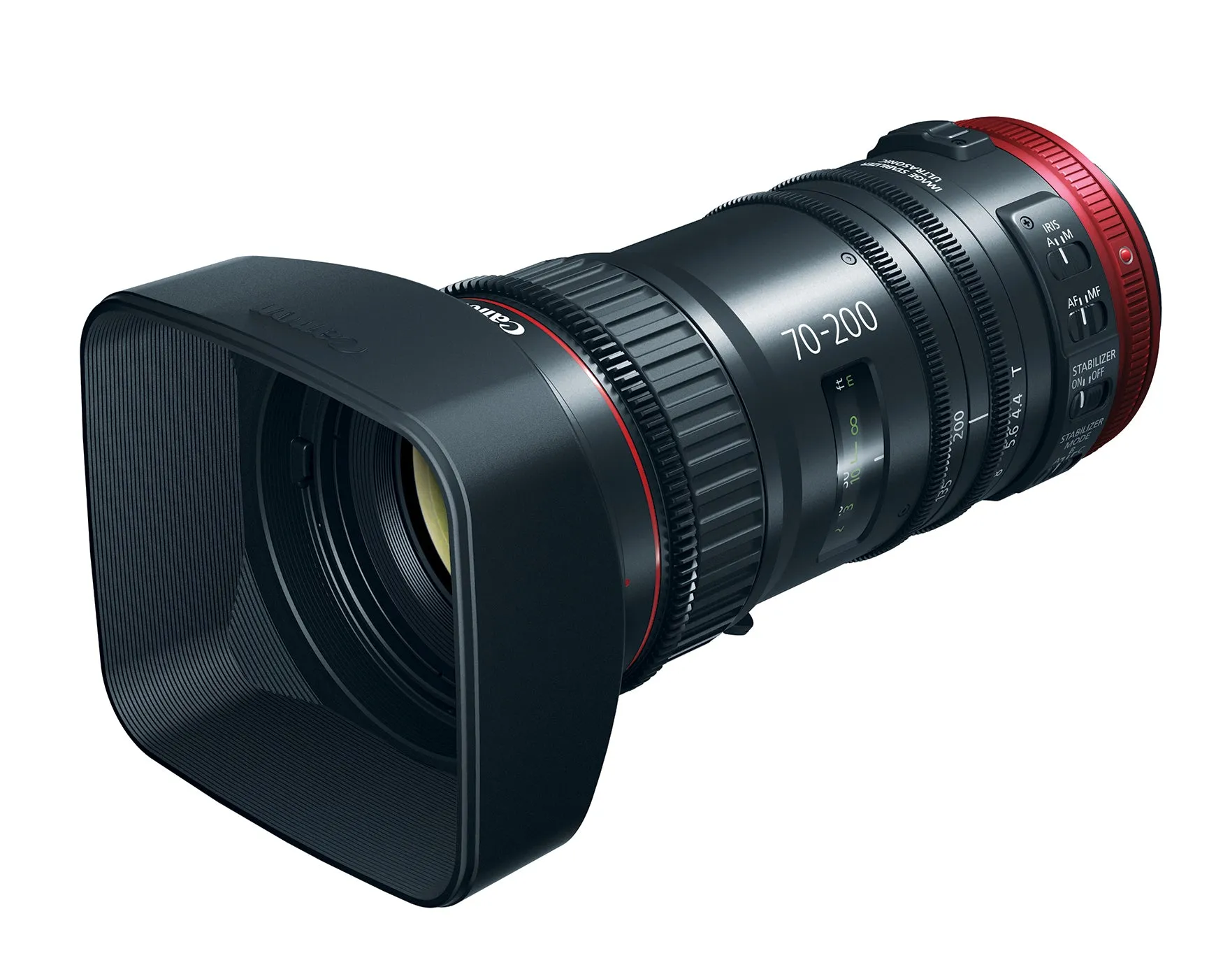 Canon CN-E 70-200mm T4.4 EF Compact-Servo Cine Zoom Lens with SS-41-IASD Kit