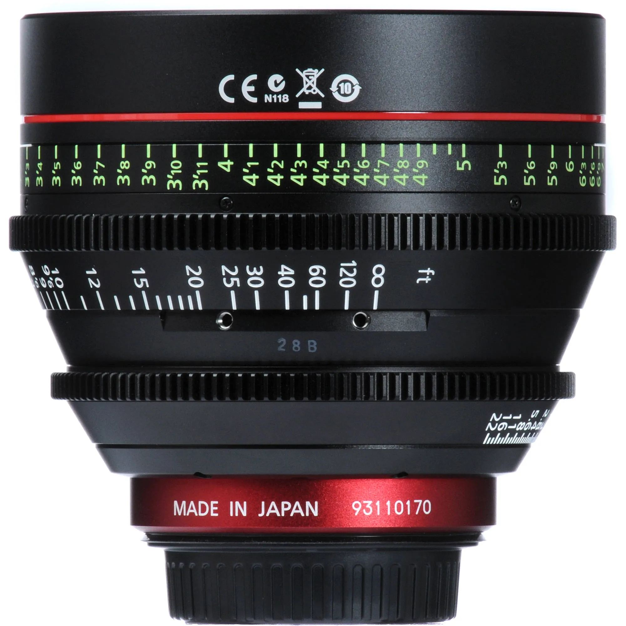 Canon CN-E 85mm T1.3 L F Cinema Prime - EF Mount Lens